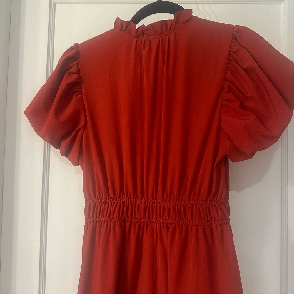 Red Maxi Dress - Picture 10 of 14